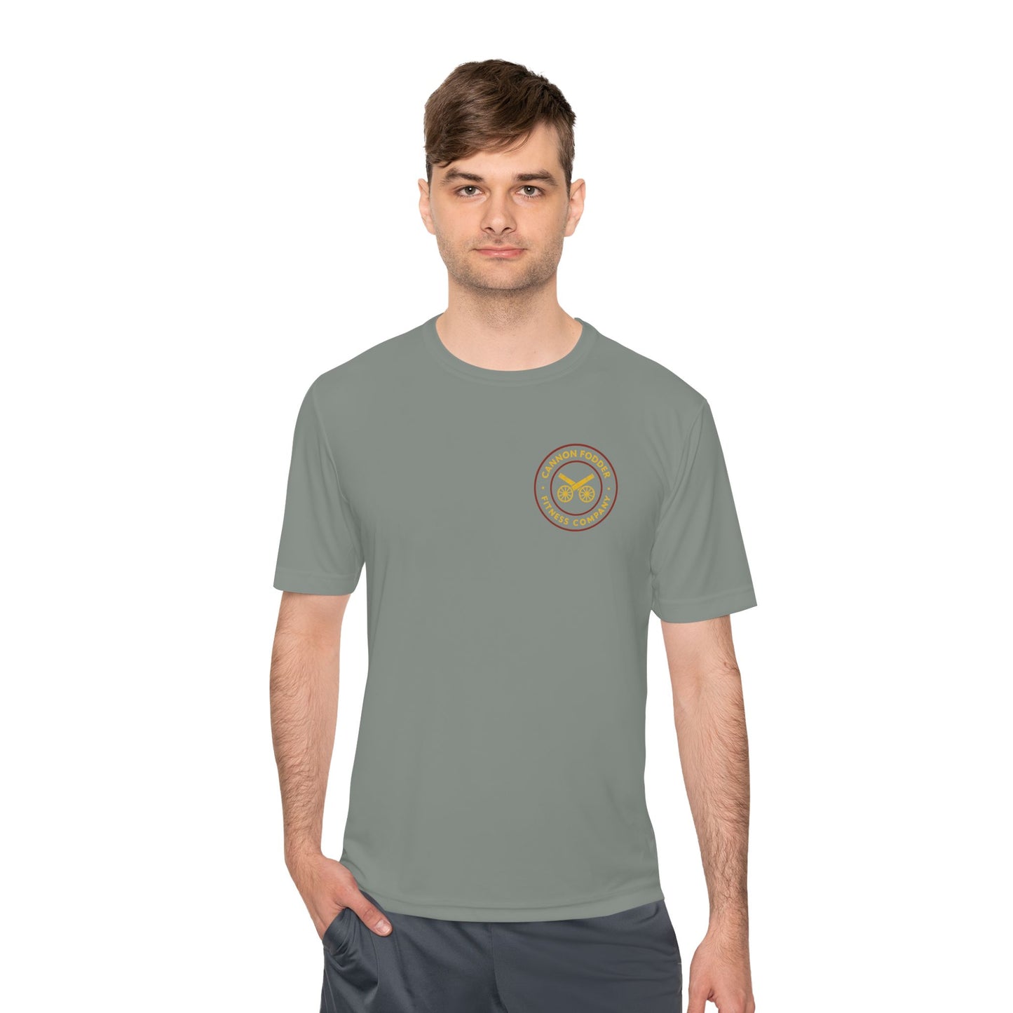 Unisex Moisture-Wicking Fitness Tee – “Fuel. Move. Thrive.” Motivational Activewear