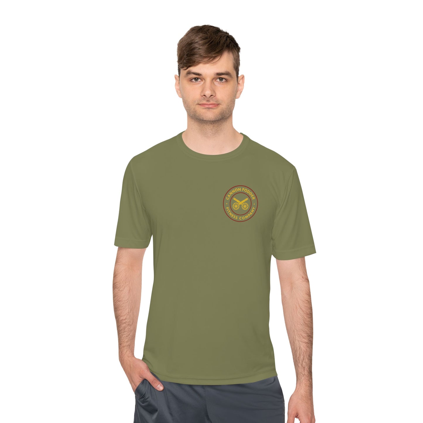 Unisex Moisture-Wicking Fitness Tee – “Fuel. Move. Thrive.” Motivational Activewear