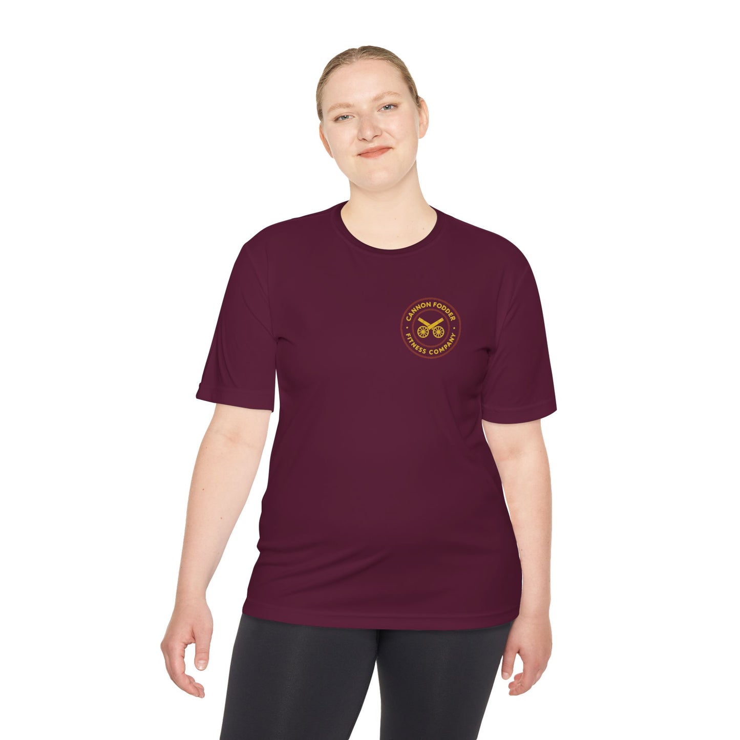 Unisex Moisture-Wicking Fitness Tee – “Fuel. Move. Thrive.” Motivational Activewear