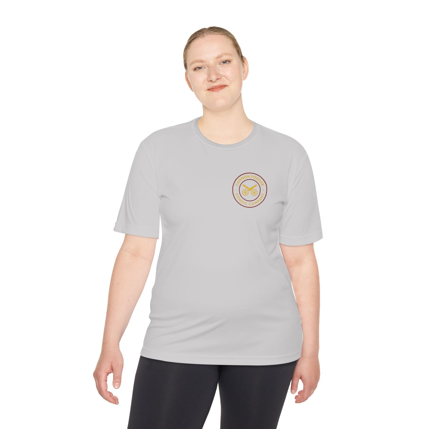 Unisex Moisture-Wicking Fitness Tee – “Fuel. Move. Thrive.” Motivational Activewear