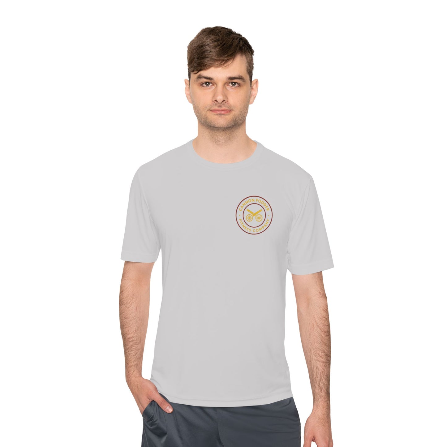 Unisex Moisture-Wicking Fitness Tee – “Fuel. Move. Thrive.” Motivational Activewear
