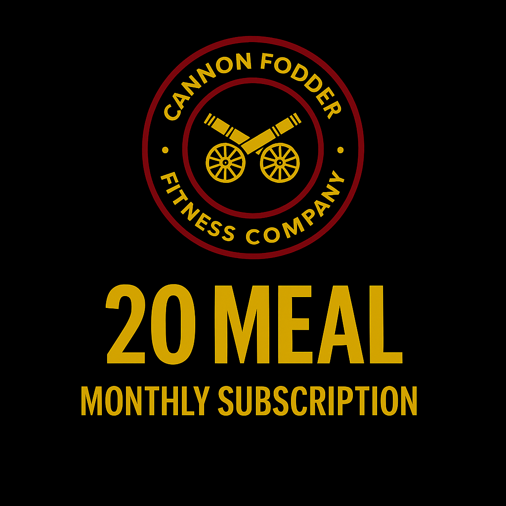 20 Meal Monthly Subscription