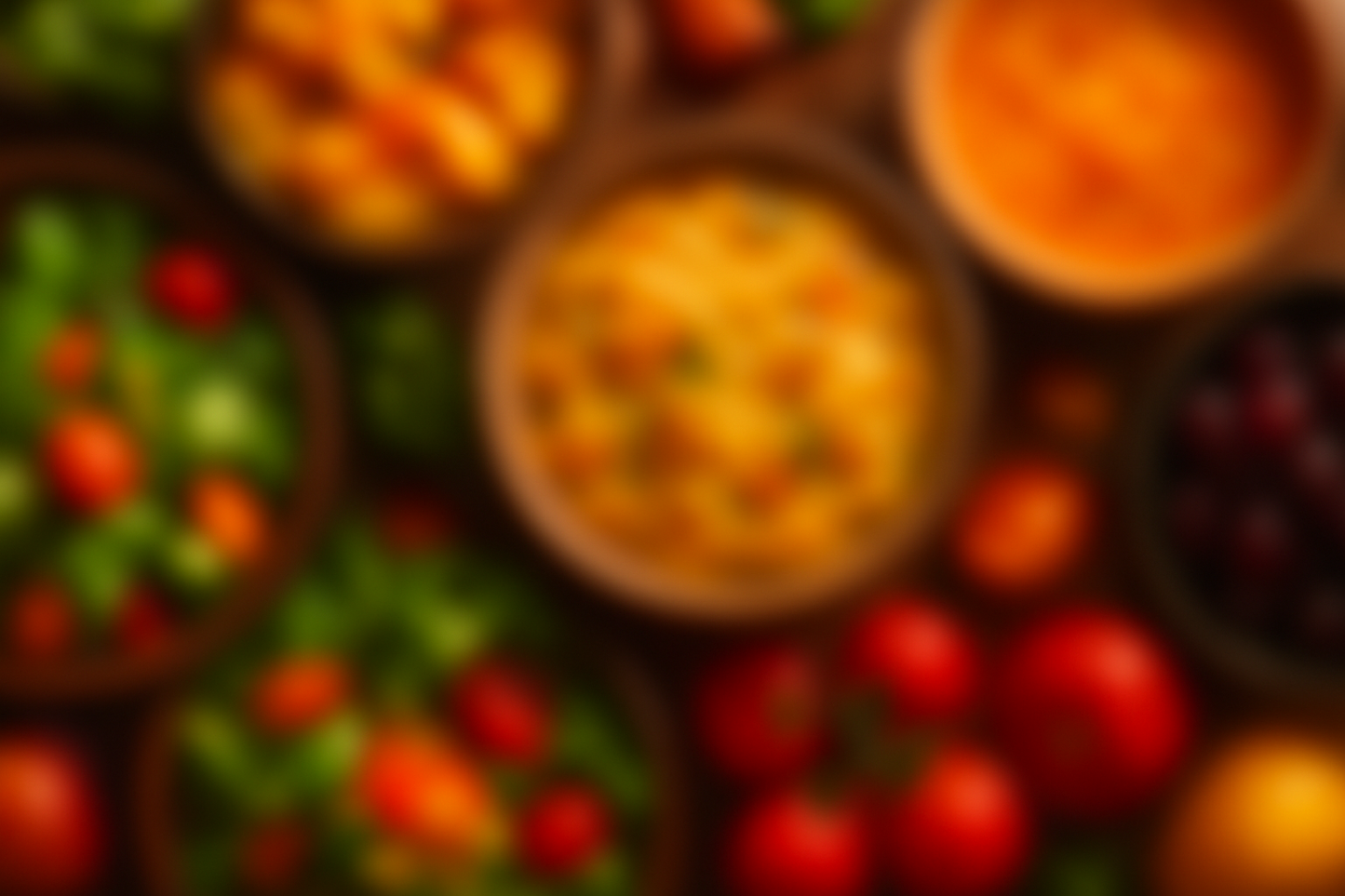 I need a blurry background image for a button on my page. the image should be food focused
