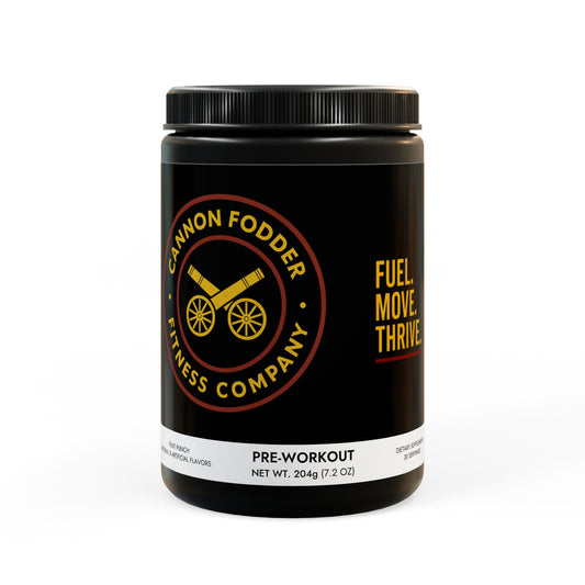 Cannon Fodder Fitness | Pre-Workout (Fruit Punch, 30 Servings)