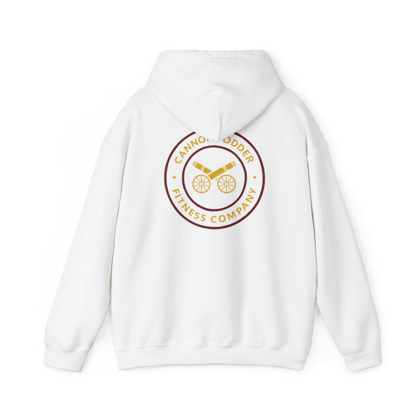 Cannon Fodder Emblem Hoodie – “Fuel. Move. Thrive.”