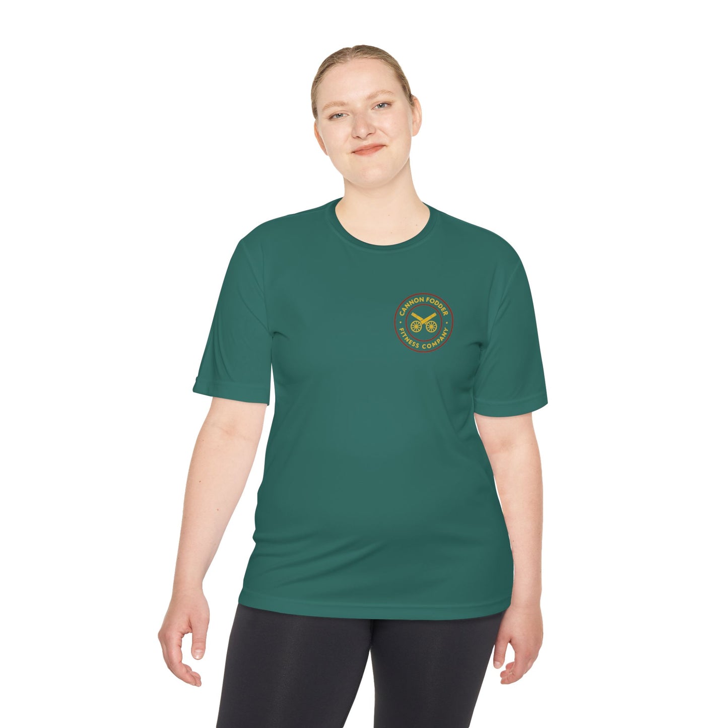 Unisex Moisture-Wicking Fitness Tee – “Fuel. Move. Thrive.” Motivational Activewear