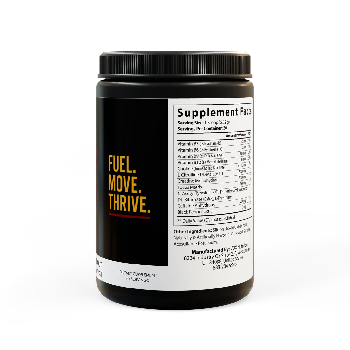 Cannon Fodder Fitness | Pre-Workout (Fruit Punch, 30 Servings)