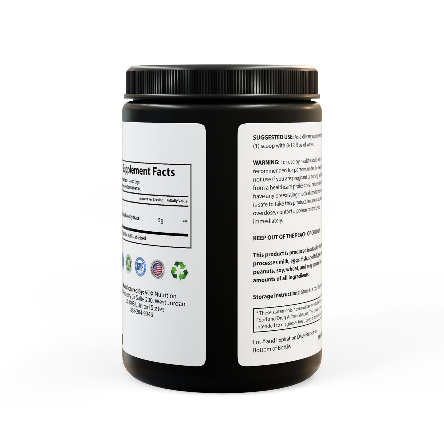 Cannon Fodder Fitness | Creatine Monohydrate (300g)