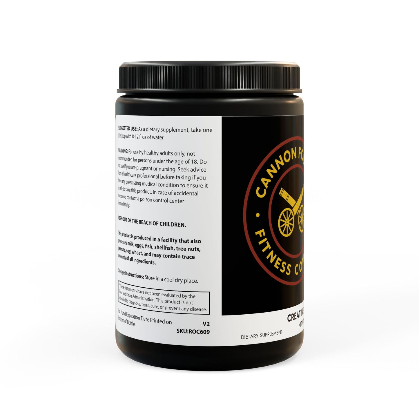 Cannon Fodder Fitness | Creatine Monohydrate (300g)