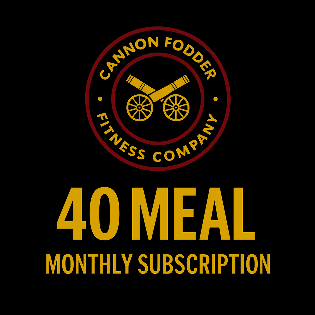 40 Meal Monthly Subscription