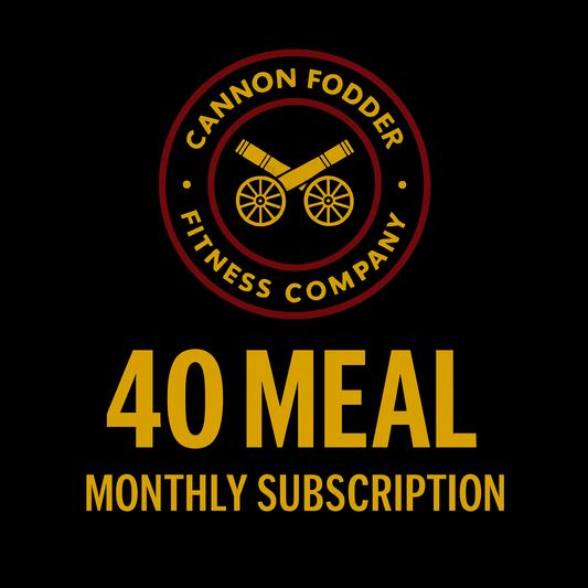 40 Meal Monthly Subscription